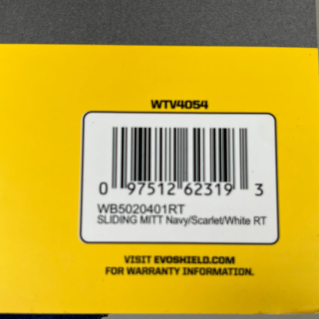 EVOSHEILD Protective Sliding Mitt Hand Guard Compression Strap Right USA WTV4054