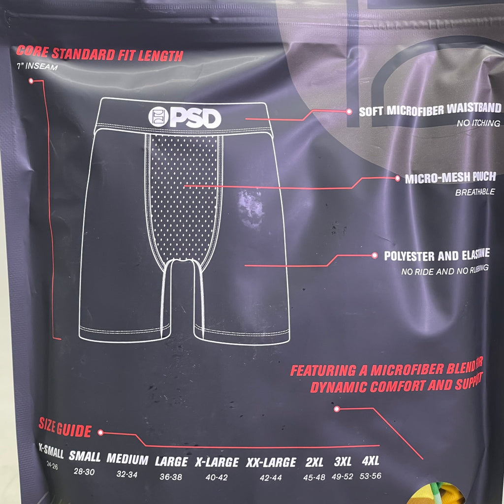 PSD (3 PACK) Warface Men's Boxer Briefs Large WF FACES