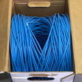 BERK-TEK Hyper Plus 5e Cat 5e UTP Cable 1000' Blue 10032227