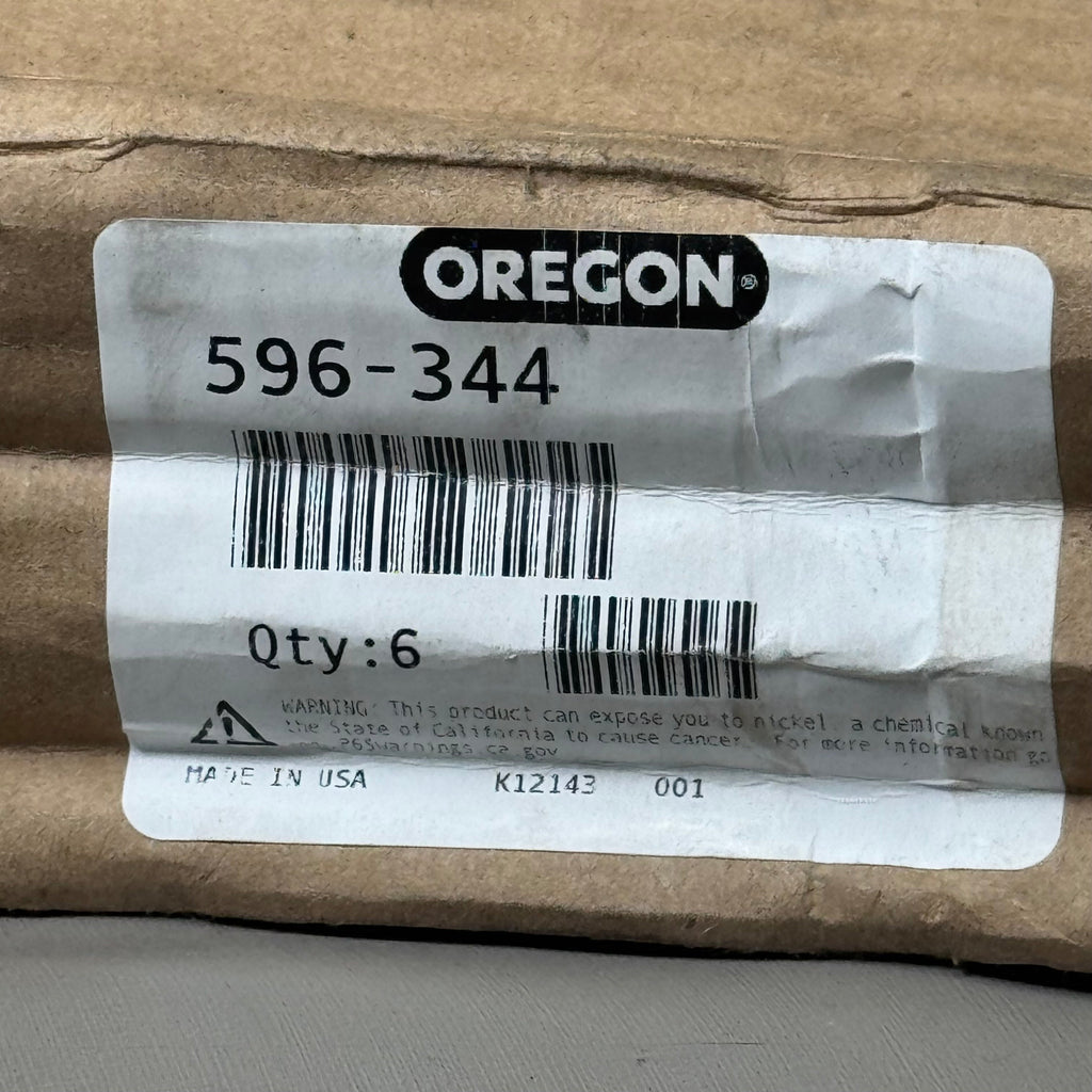 OREGON (6 PACK) G6 Gator Lawn Mower Blades for 60" Kubota 18" Long 596-344