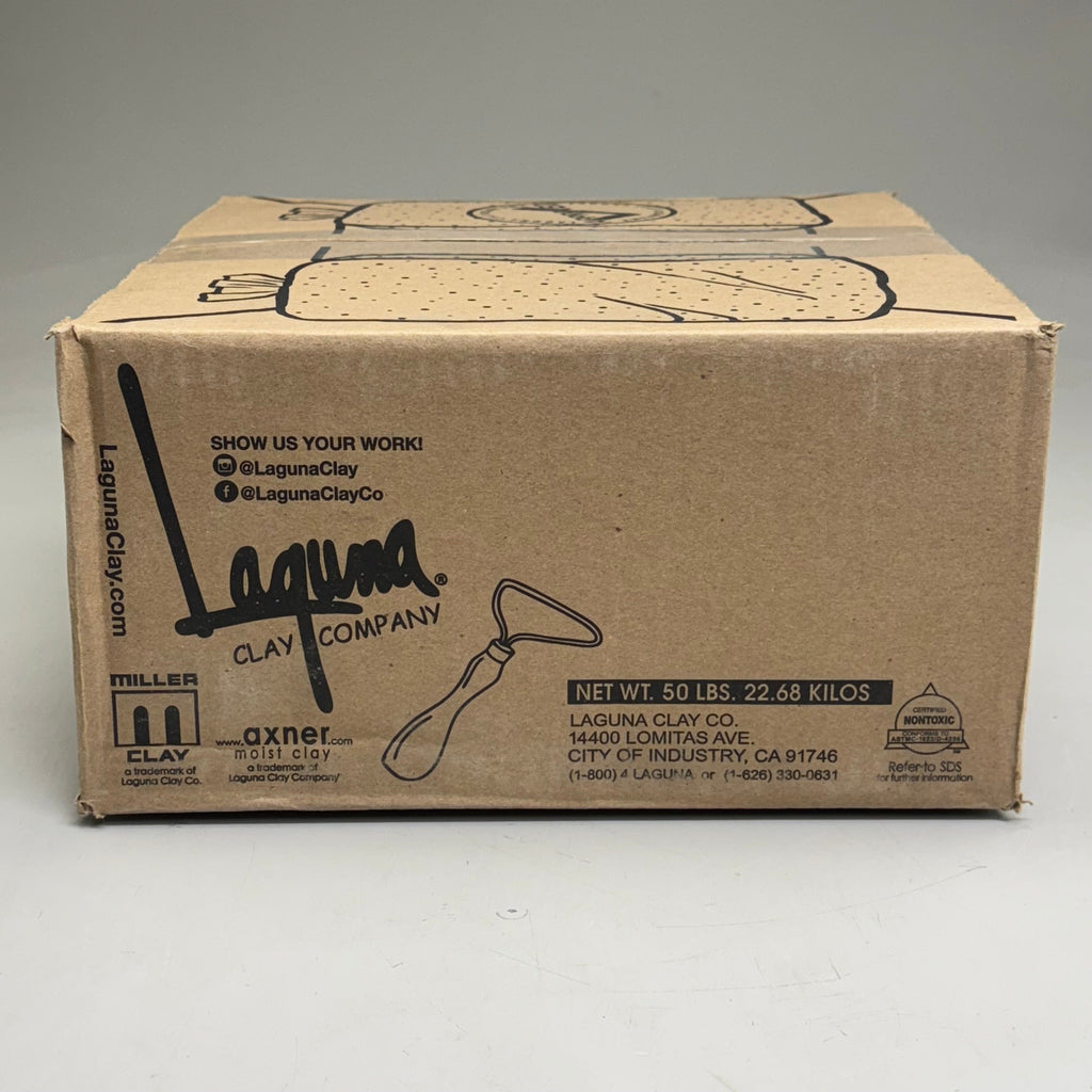 LAGUNA (2 PACK) Clay EM-344 R-2/Grog 50lb Terracotta