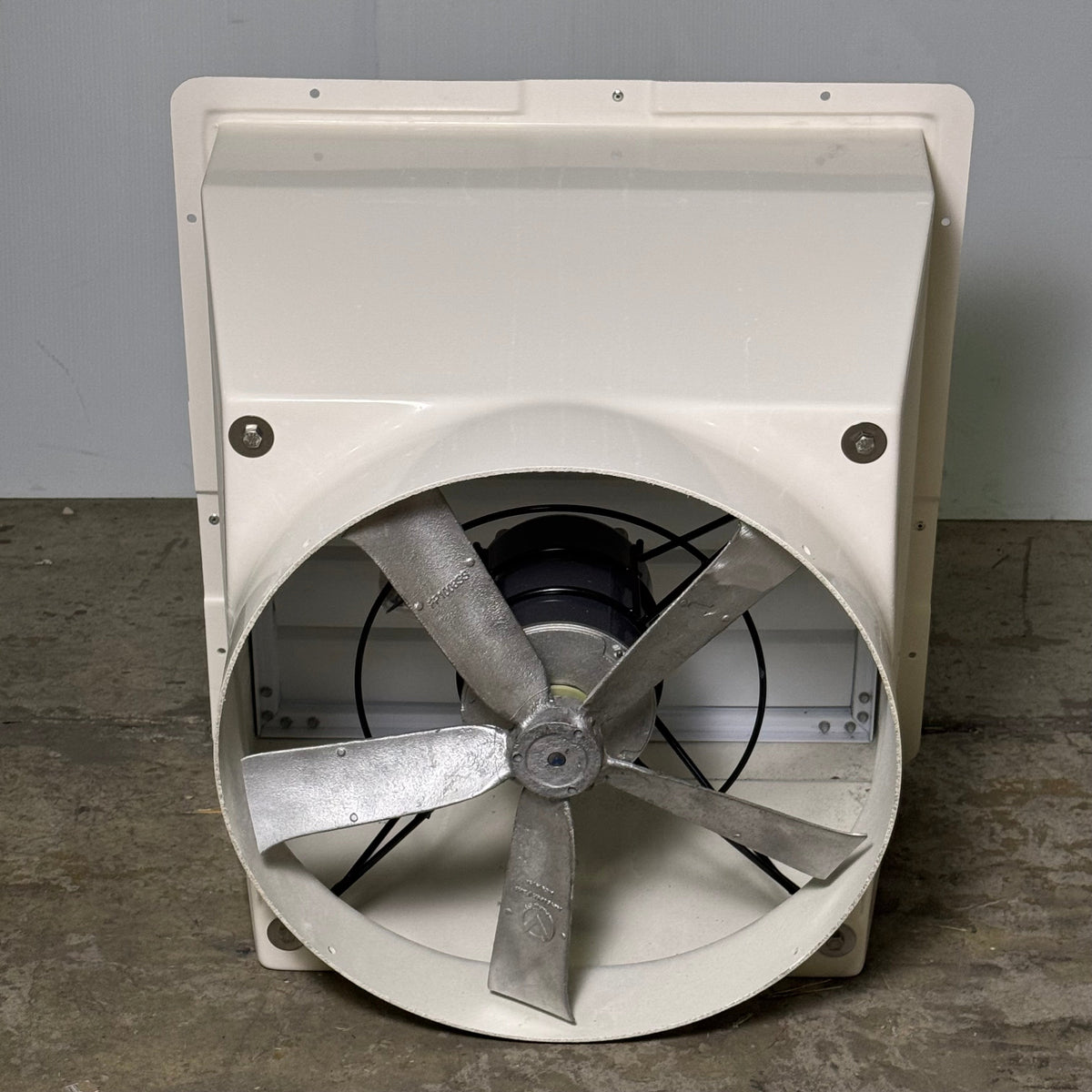 VORTEX Bathroom Vent Fan Fan Sz 25" x 25" x 19"L White (New Other)