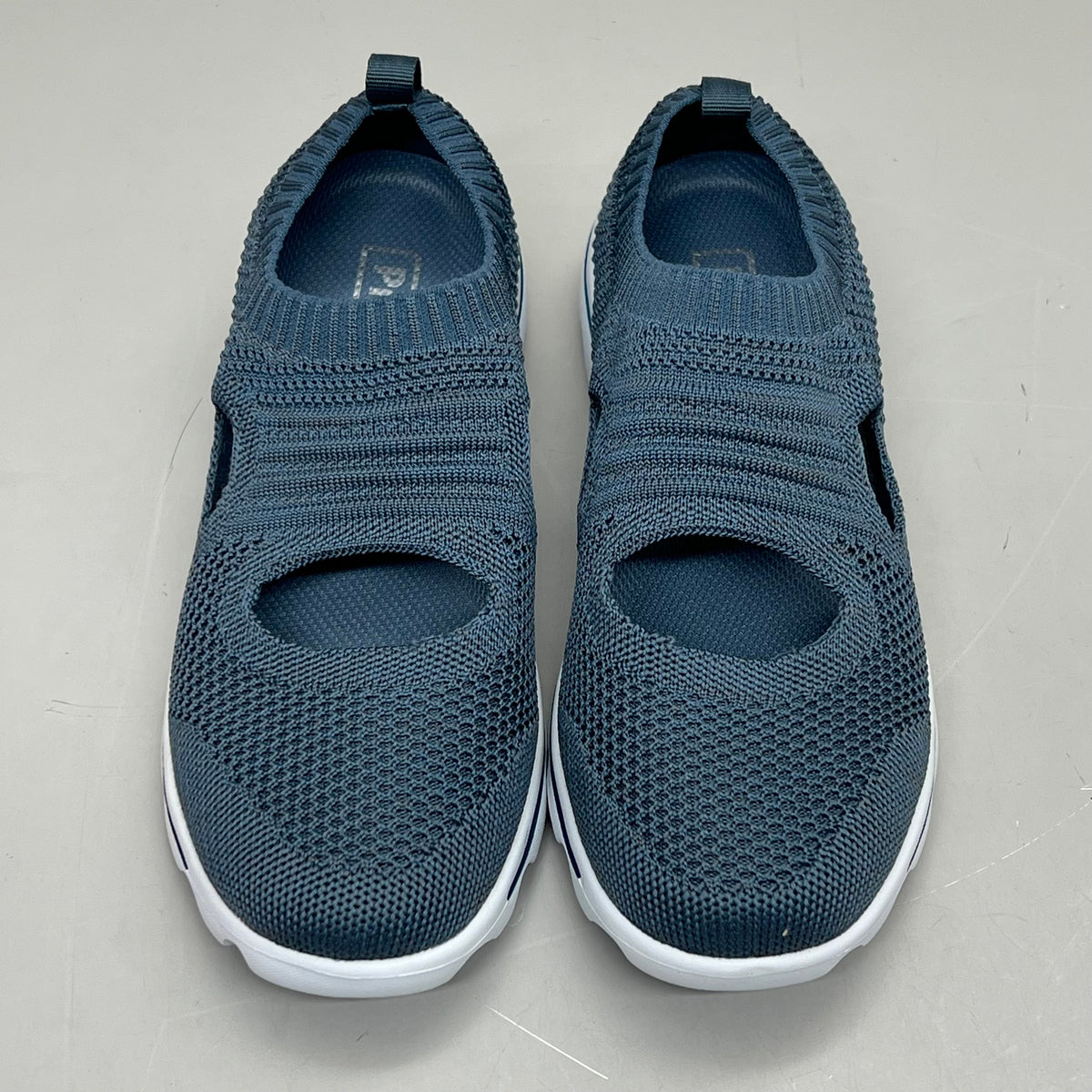 PROPET Travel Activ Avid Knit Flexible Shoe Women's Sz 9.5 N(AA) Denim WAT064M