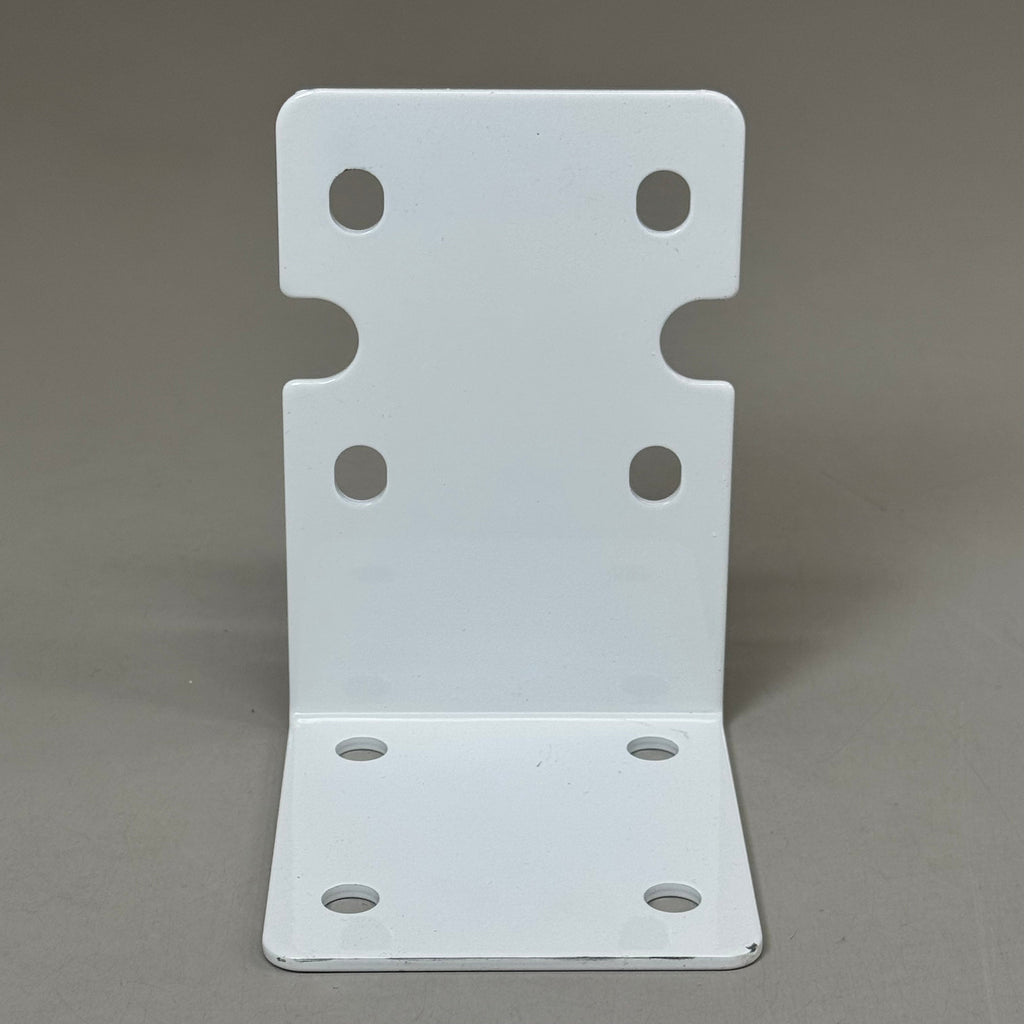 HYDRONIX (20 PACK) Bracket Cold-Rolled Steel & Powder Coated 4.5"OD White FM-25W