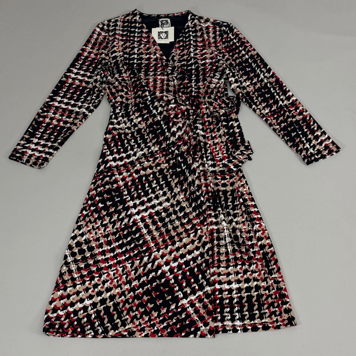 ANNE KLEIN Wrap Dress Multi-Colored for Adult Women's Sz S 9X0-230053279