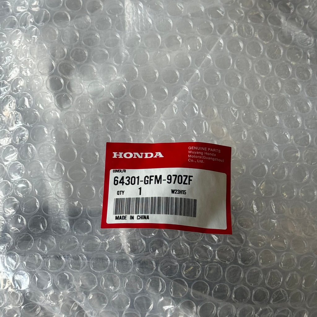 Honda 64301-GFM-970ZF Genuine OEM Front Cover Panel (New)