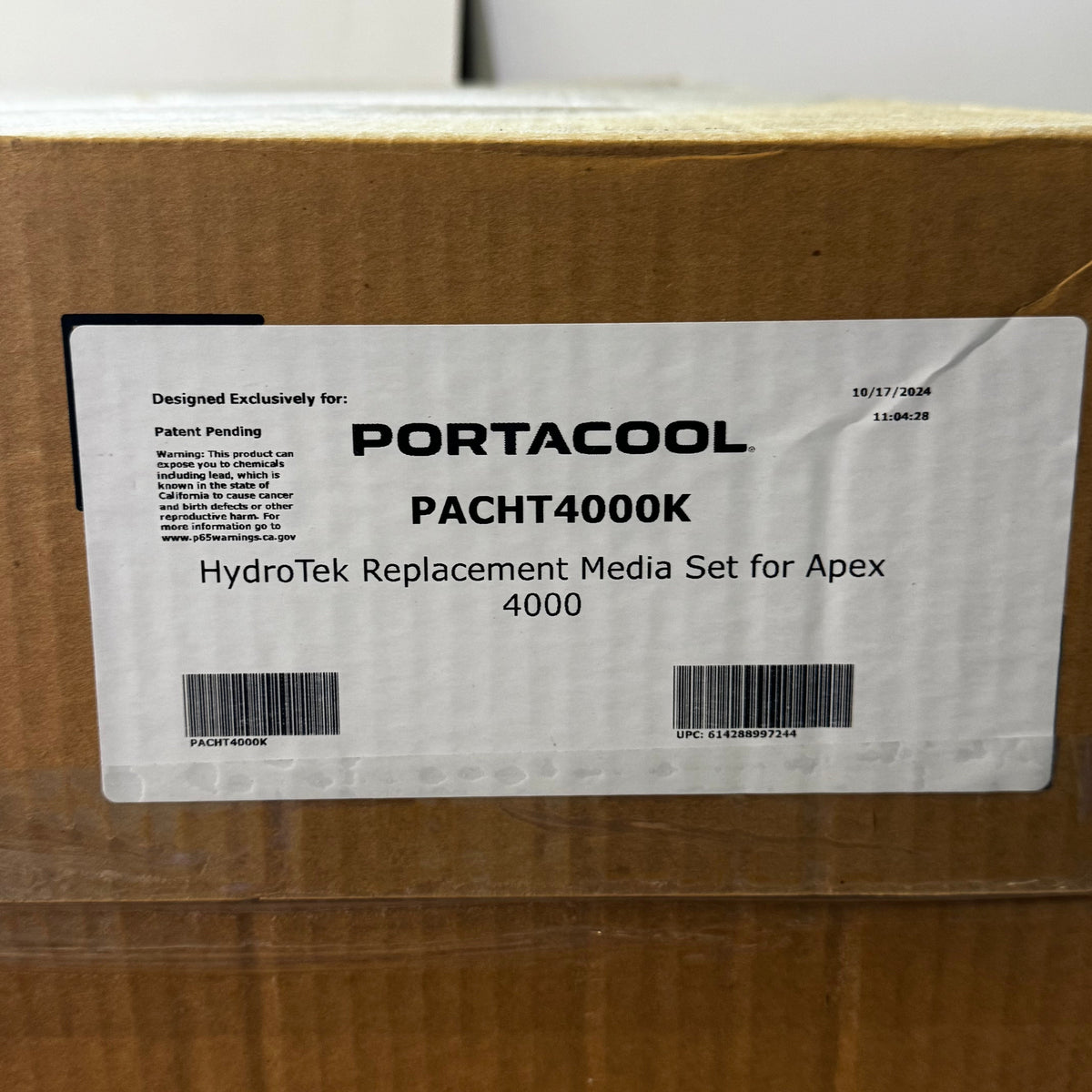 PORTACOOL Hydrotek Replacement Media Set For Apex 4000 PACHT400K