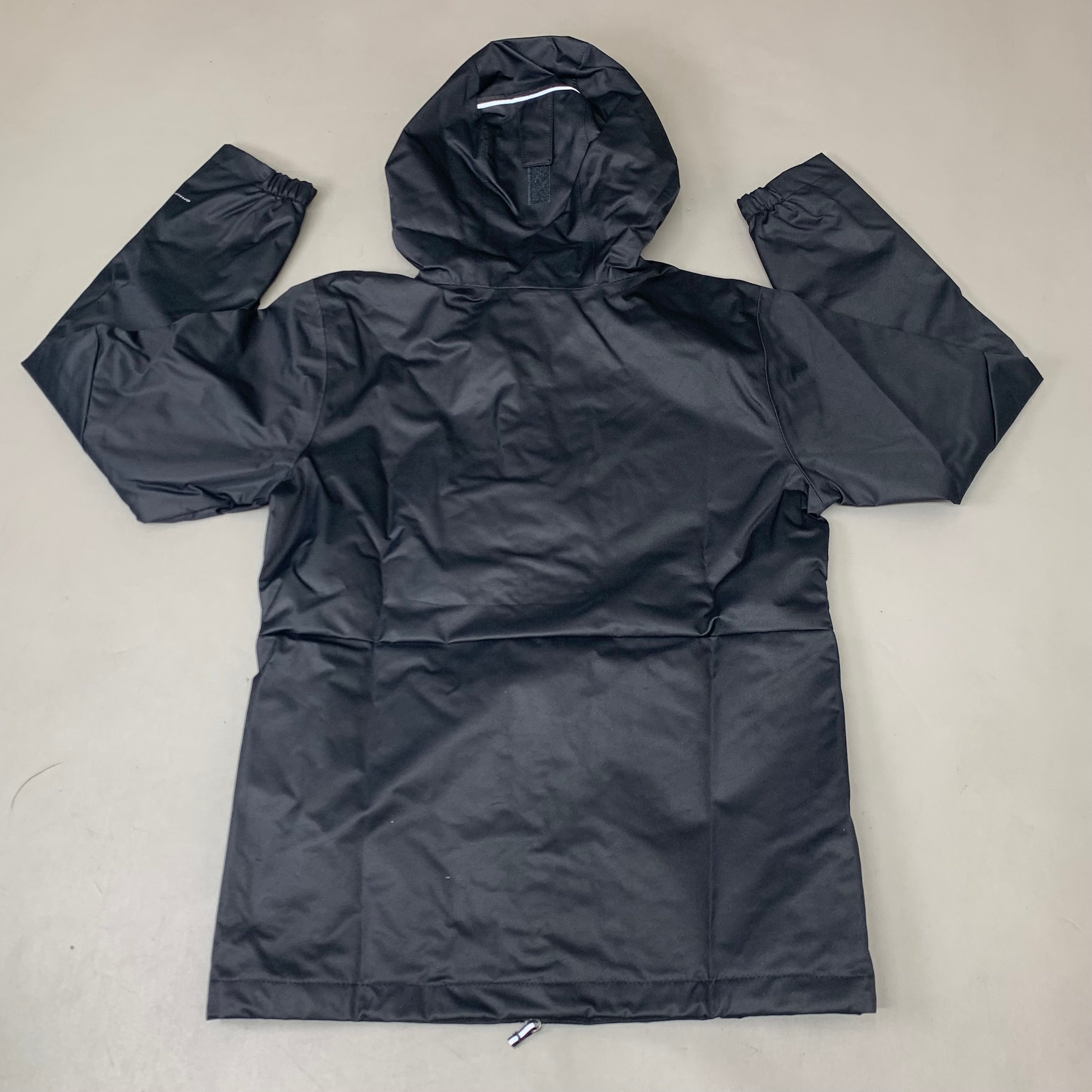 COLUMBIA Reflective Detail Hikebound Jacket Boys Youth Sz M Black SB6647-010