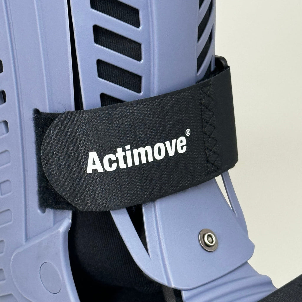 ACTIMOVE Walker Boot Right/Left Foot Sz Medium Blue/Grey 76276-07