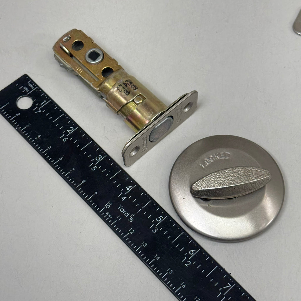 KWIKSET Deadbolt Single Cylinder Door Hardware Satin Nickel Key 96600-724