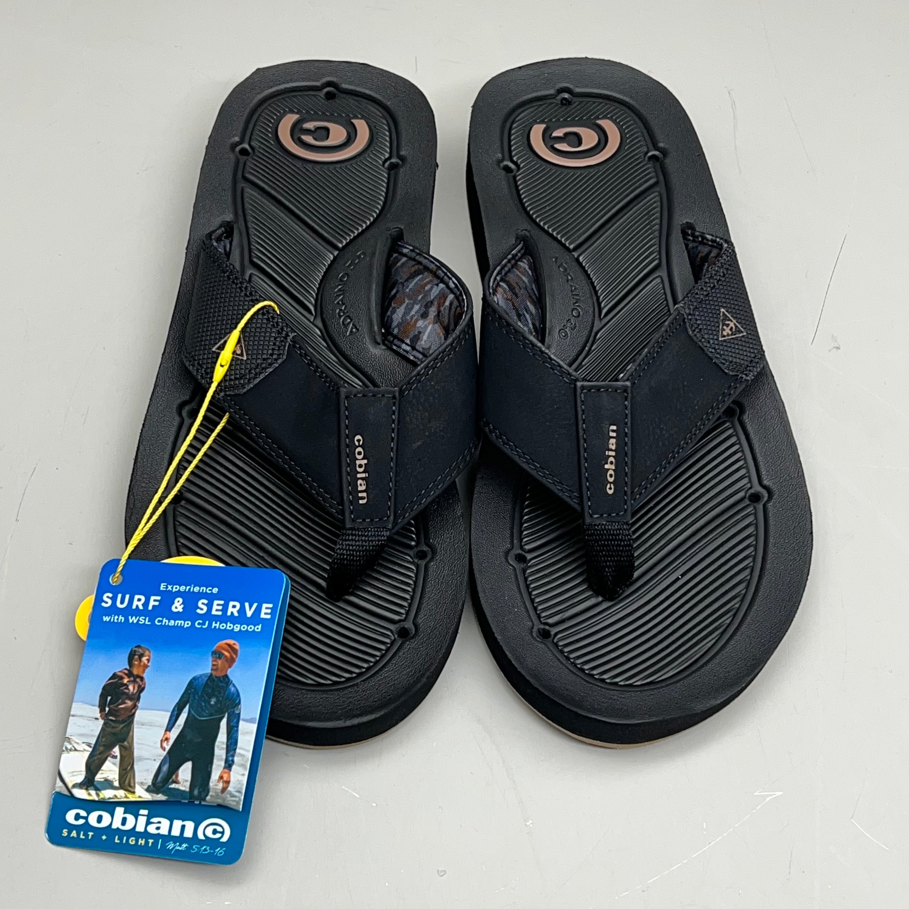 COBIAN Draino 3 Water Friendly Sandal's Men's Sz 12, EU 45 Midnight HBD23-415-12