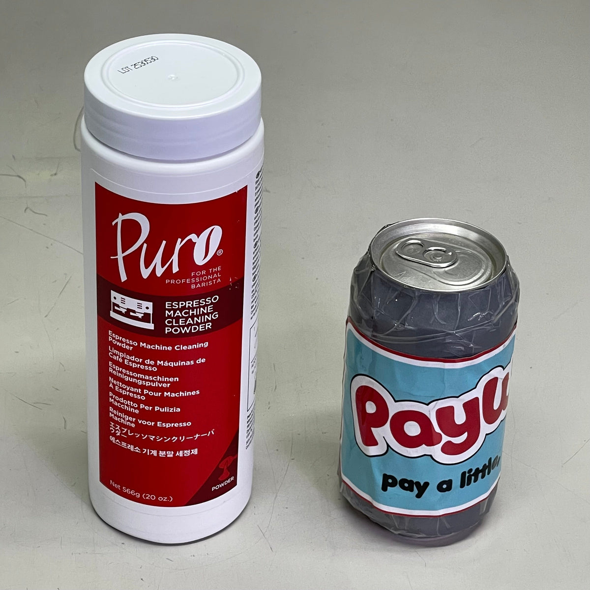 PURO CAFF Espresso Machine Cleaning Powder For Airpots 20 oz White 18-P20