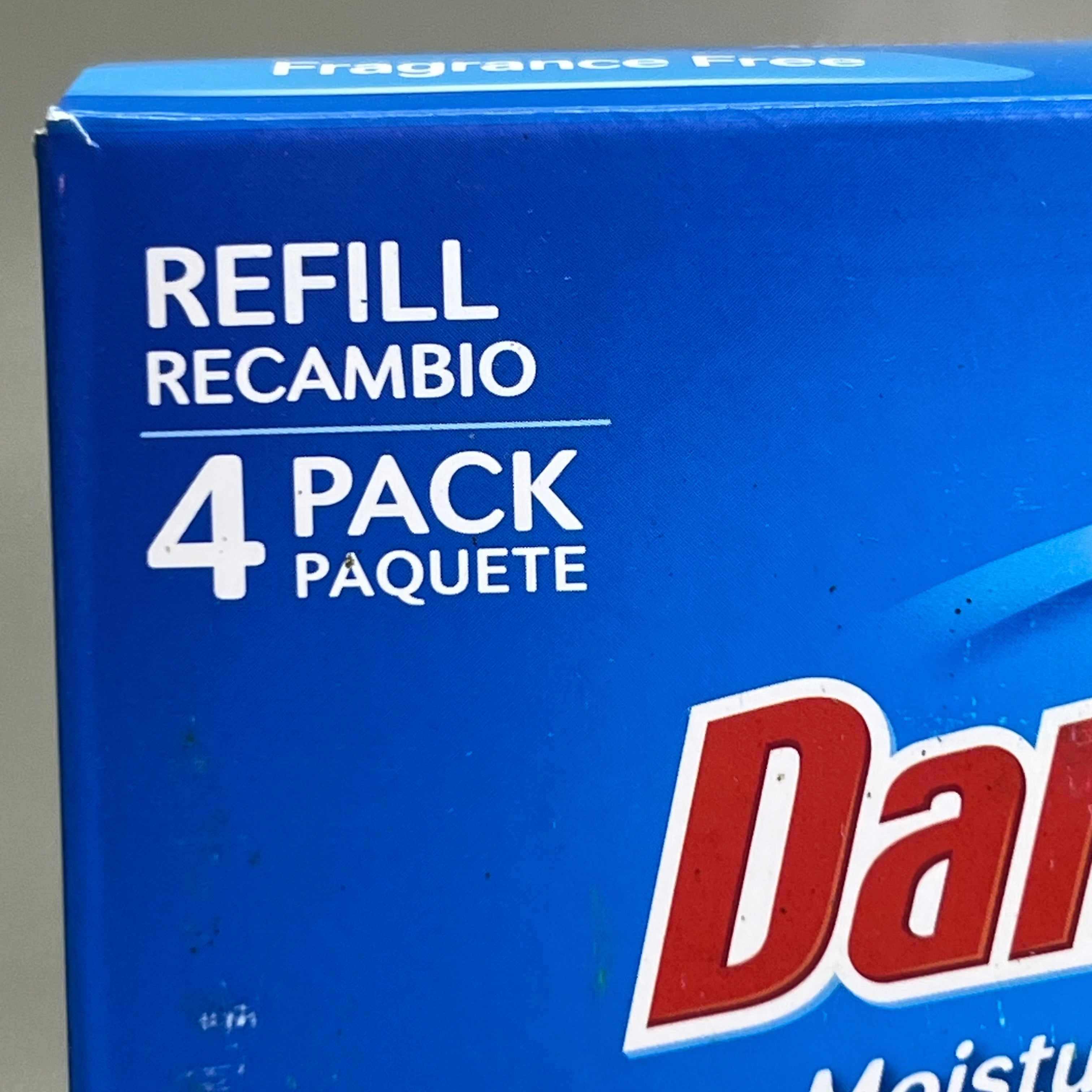 DAMPRID (2 PACK) 10.5 oz Fragrance Free Moisture Absorber Refill (4-Count)