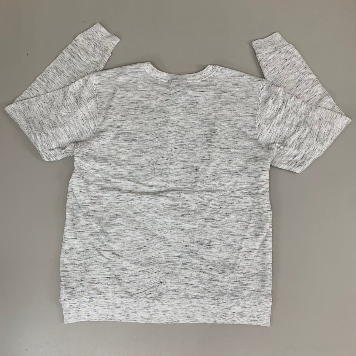 LONEROCK Helen Georgia Crew Sweatshirt Sz Medium Grey/White