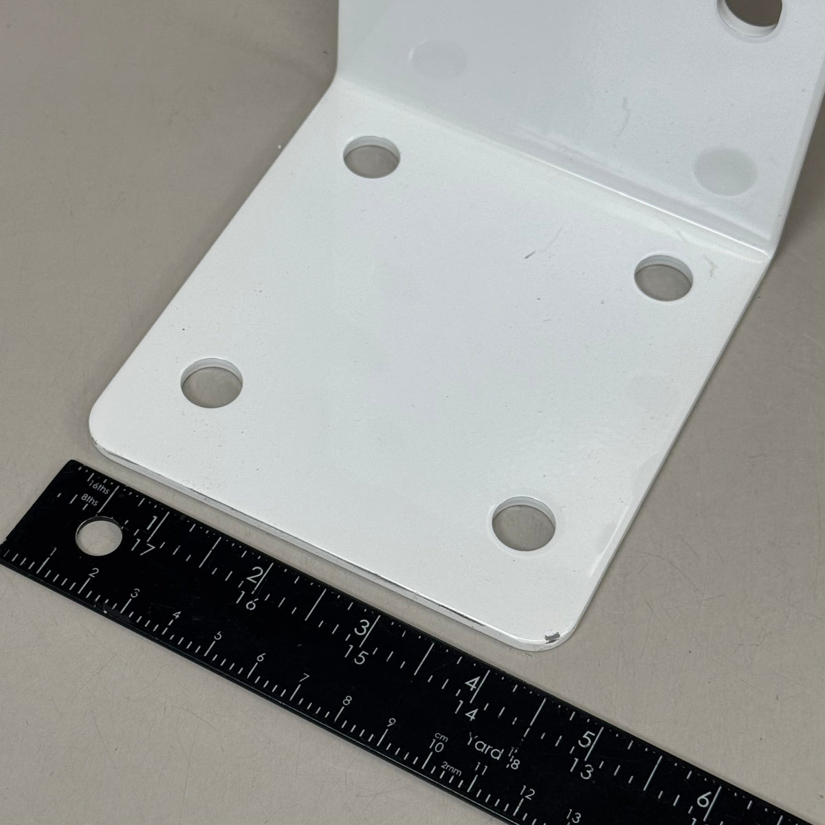 HYDRONIX (20 PACK) Bracket Cold-Rolled Steel & Powder Coated 4.5"OD White FM-25W