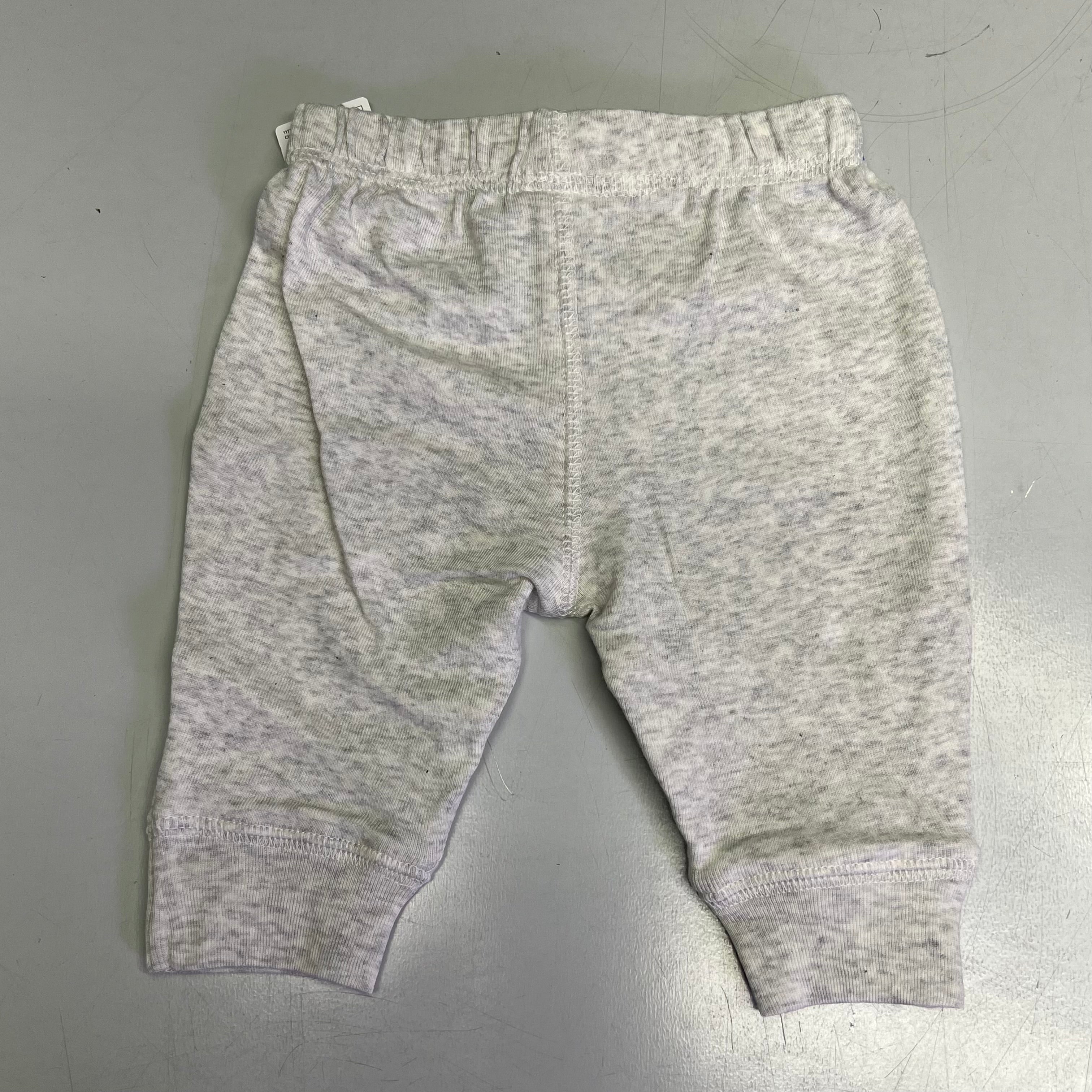 CARTERS (SET OF 2) Cotton Jogger Pants Baby's 3M Heather Grey/Ivory 1S992310