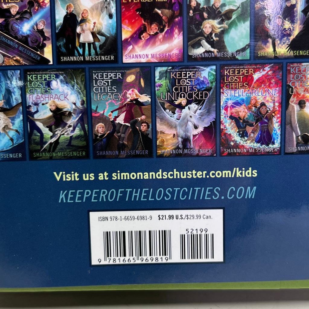 SIMON & SCHUSTER Unraveled Keeper of the Lost Cities Hardcover Book