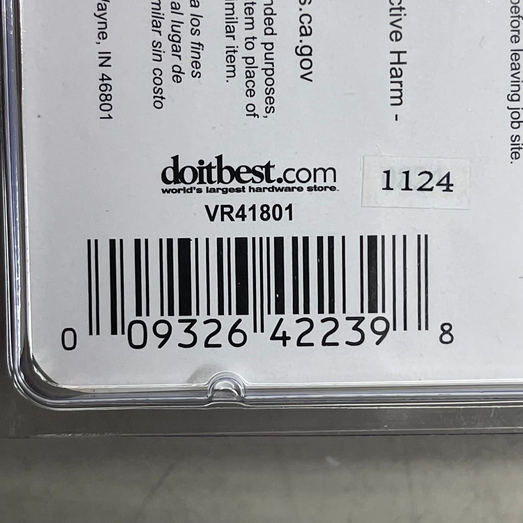 DO IT BEST (6 PACK) Quarter Turn Angle Valve 1/2" FIP x 1/2" OD 456394 DIB51-1PCLF