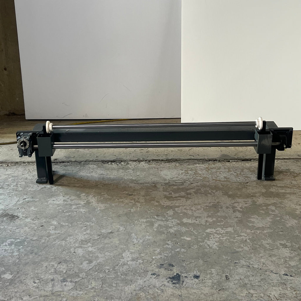 Winding Machine for Commercial Printers – 50”L x 12”H, Heavy-Duty Roller System (New Other)