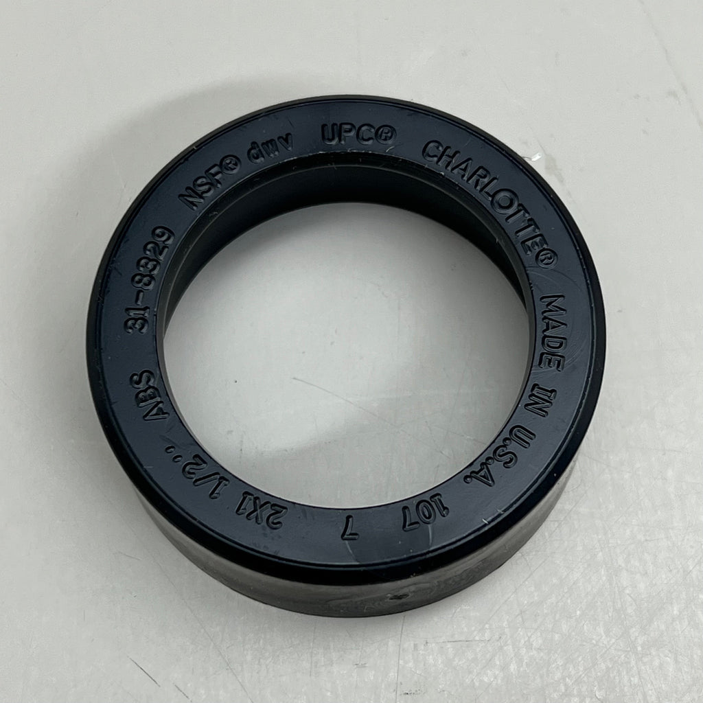 CHARLOTTA (10 PACK) Flush Bushing SPG X HUB ABS/DWV 2X1 1/2" 107 ABS001070800HA