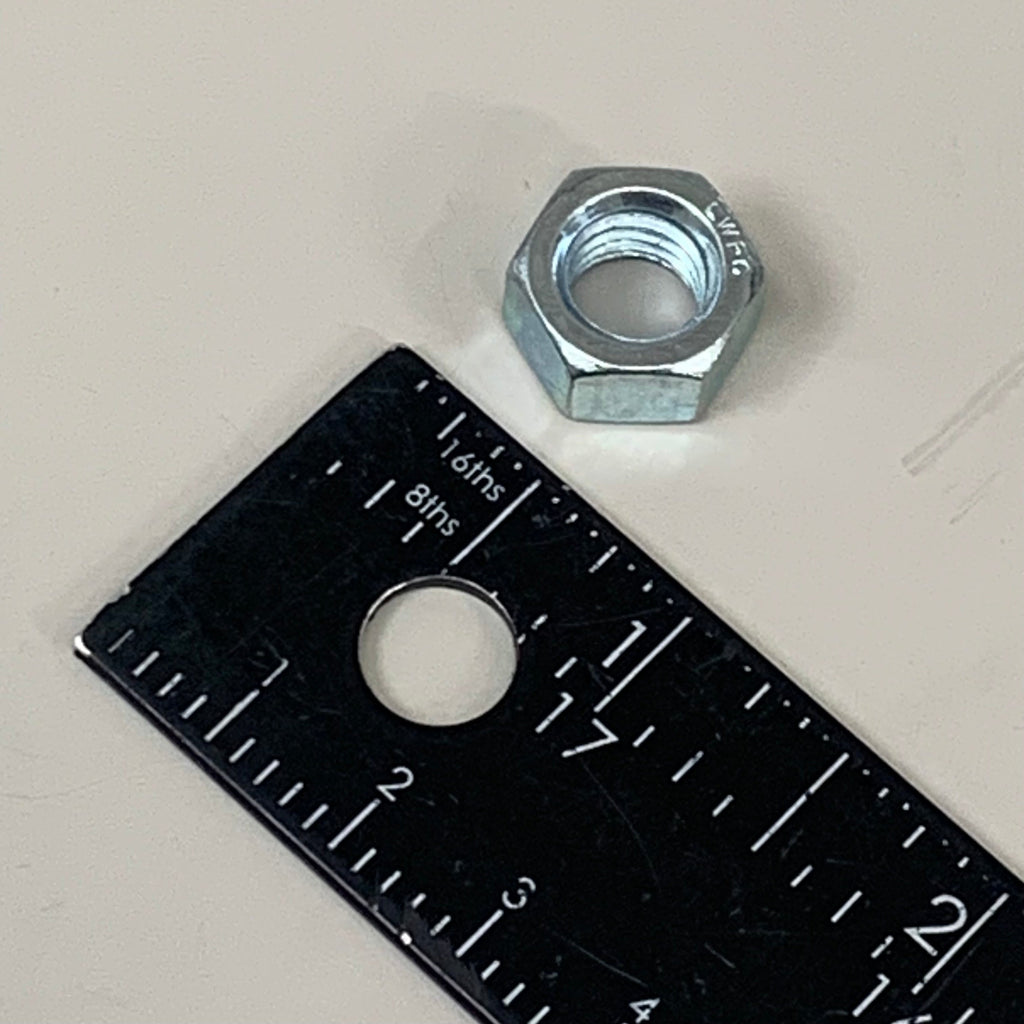 WAL-RICH CORPORATION (1000 PACK) Steel Hex Nut For Thread Rod  3/8" 2403006