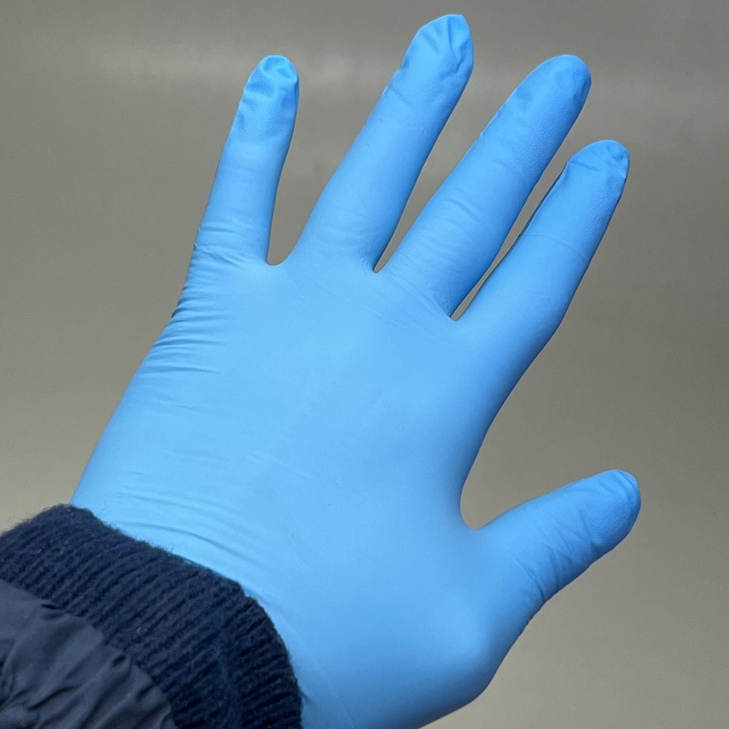 BOARDWALK (100 Gloves) Disposable Nitrile Gloves Sz S, Blue BWK380SBXA