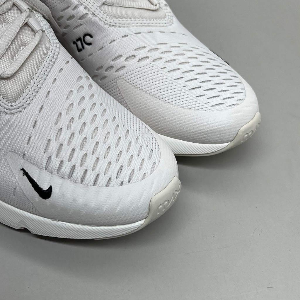 NIKE W Air Max 270 Mesh Shoes Women's Sz 8 White Gold DZ77736 001 New Other