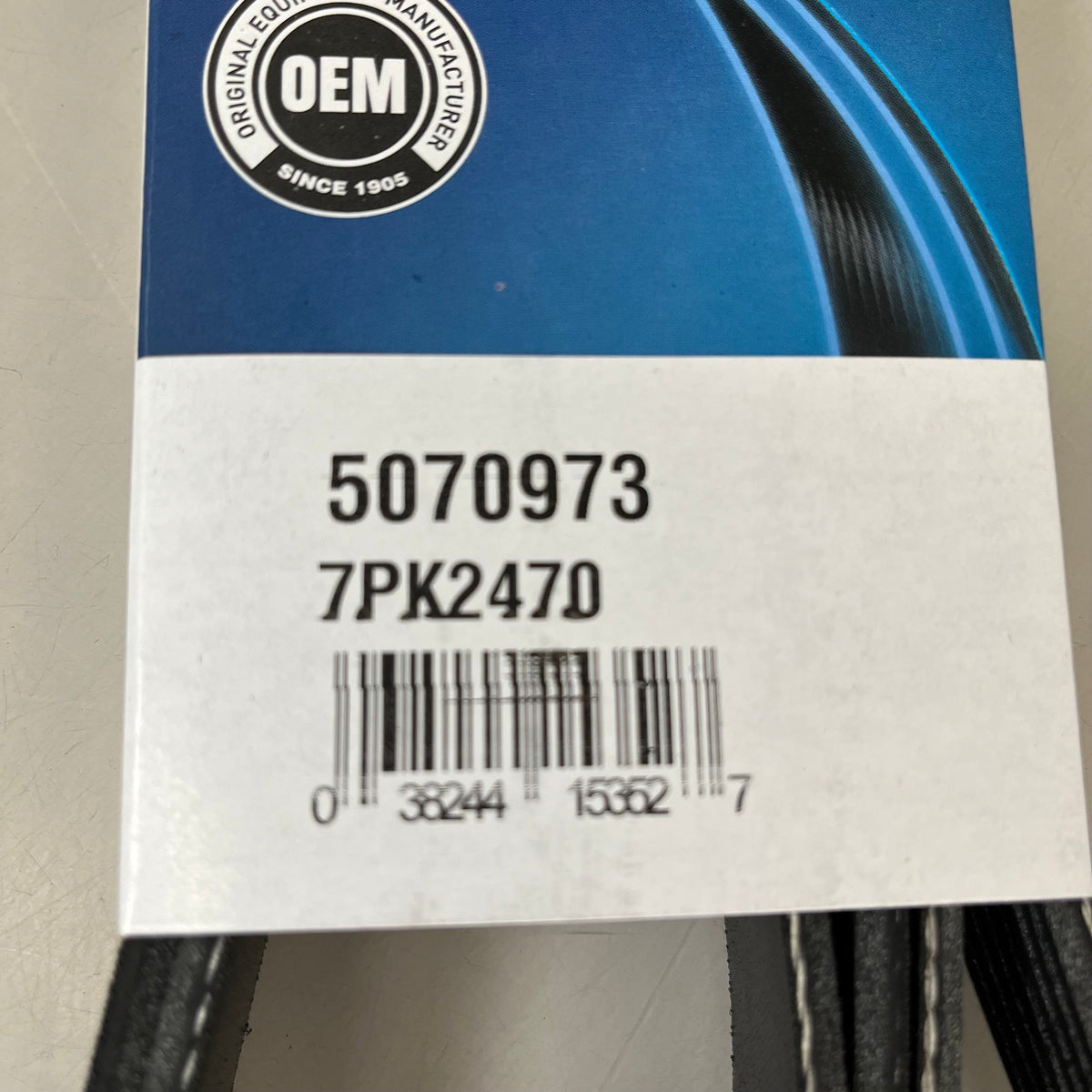 DAYCO Serpentine Straight Rib Belt Main Drive 2471.42 Effective L EPDM 5070973