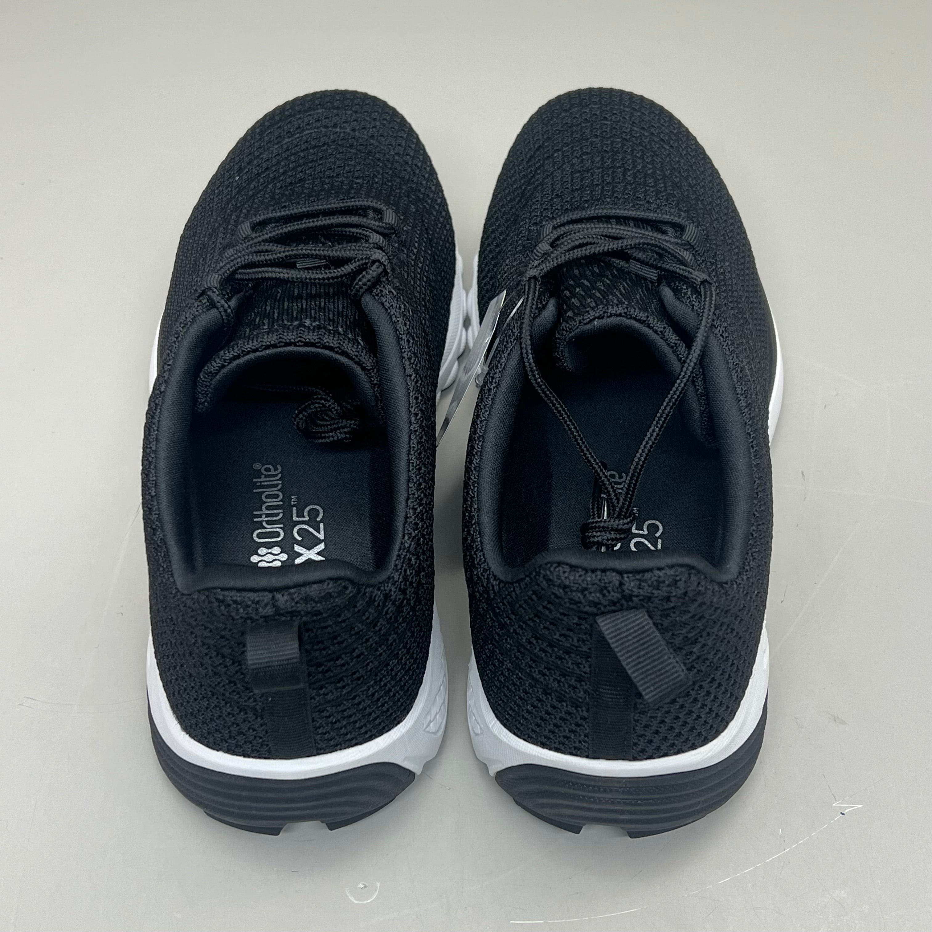 PROPET Tour Knit Sneaker Cushion Insole Women's Sz 9.5 M(B) Black/White WAA112M