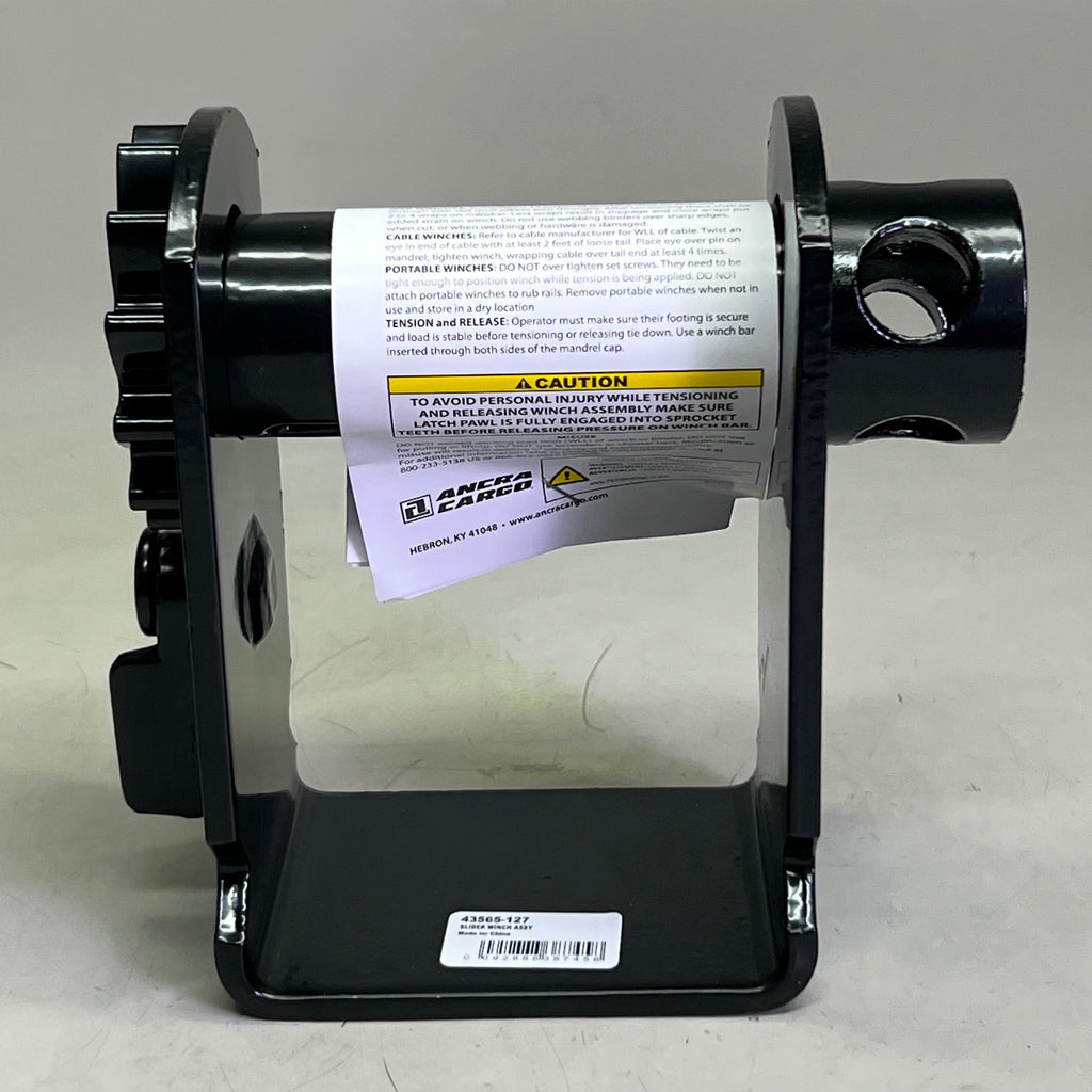 ANCRA CARGO Slider Winch Assy, Black 43565-127