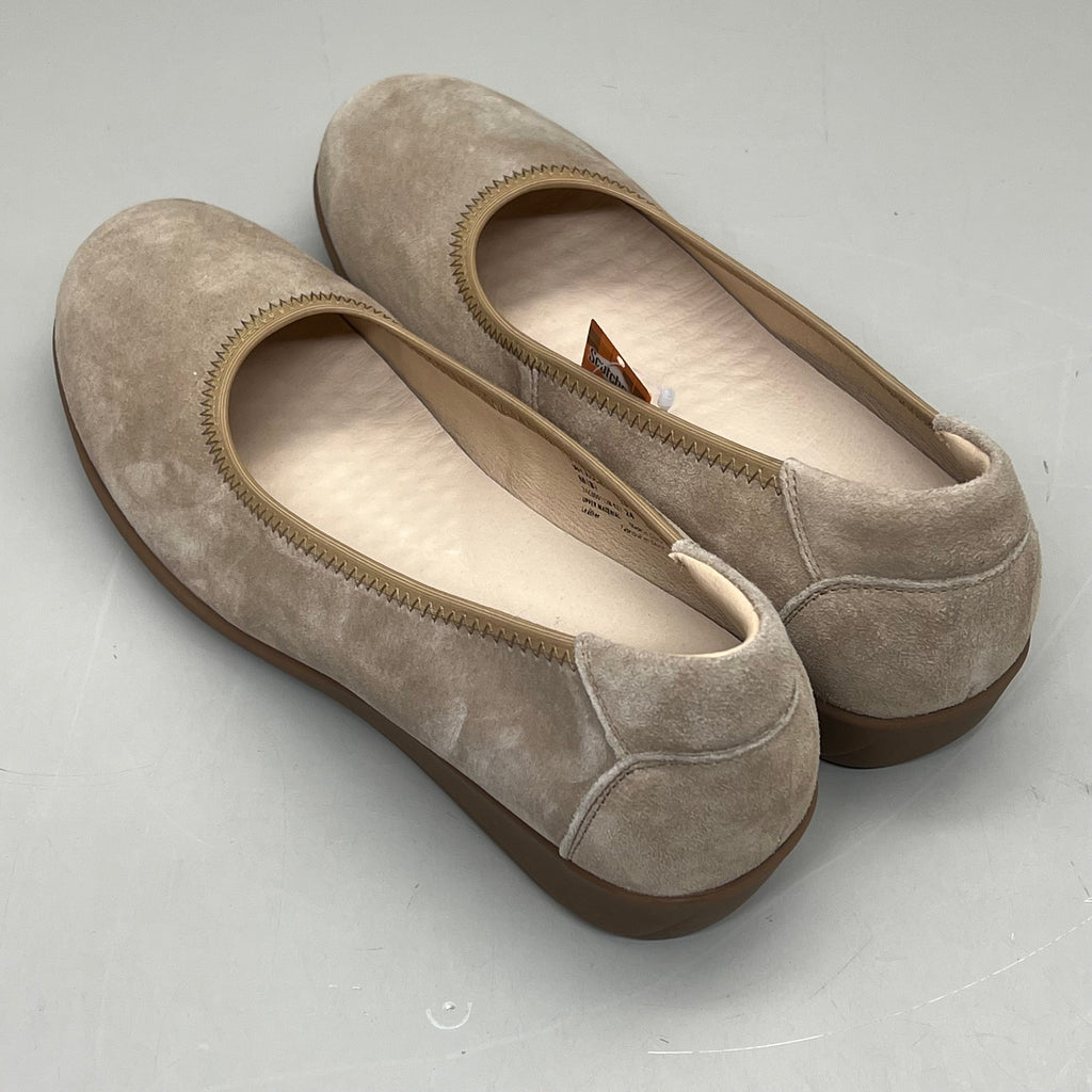 PROPET Yara Slip-On Orthotic Comfort Women's Sz 8 M(B) Natural Buff Suede WCX004L