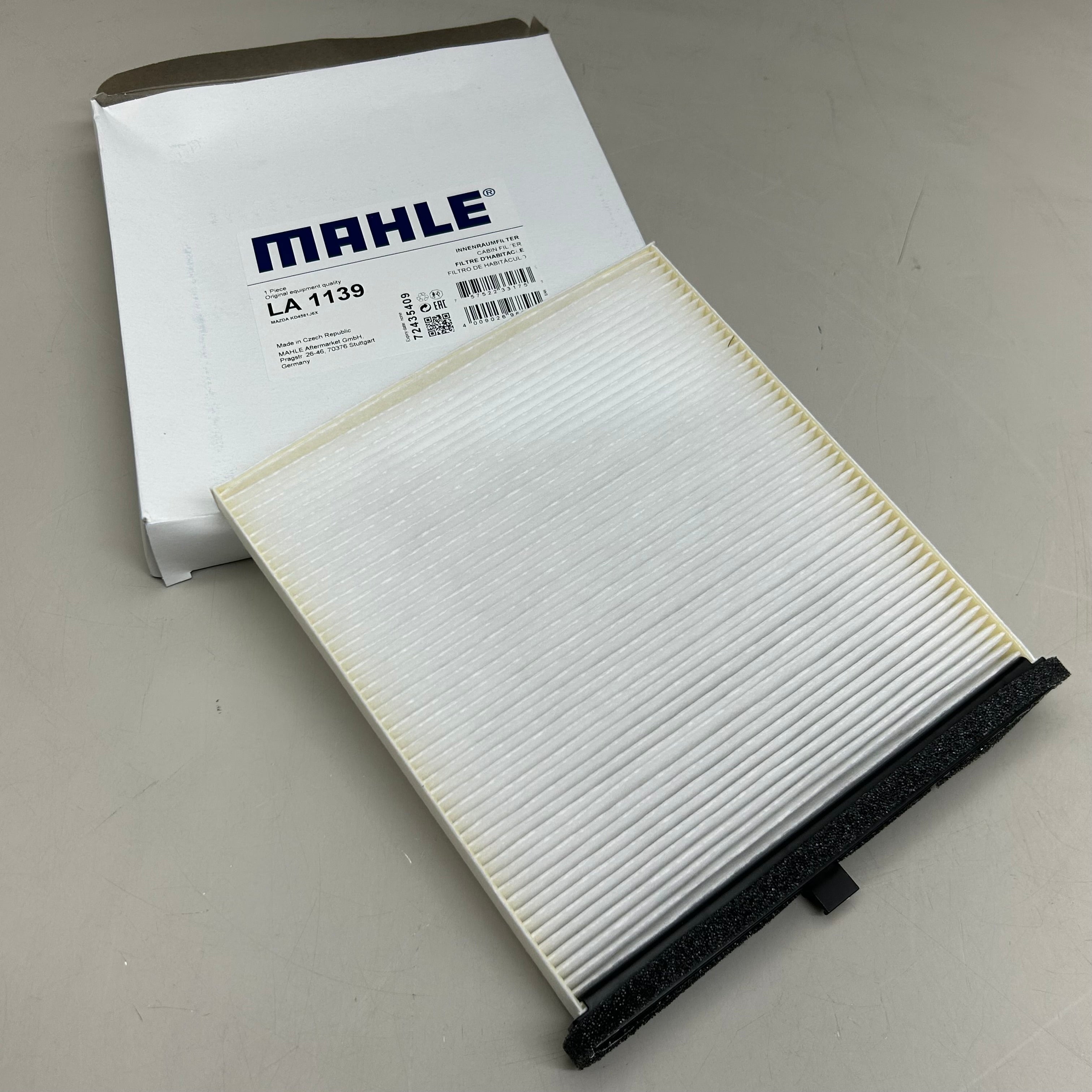 MAHLE Cabin Air Filter Replacement Parts For Mazda  LA1139