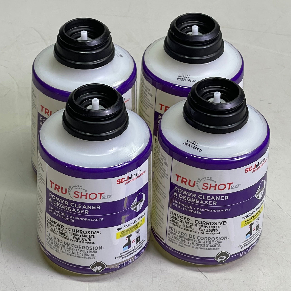 SCJOHNSON (4-PACK) TruShot 2.0 Power Cleaner & Degreaser 10 fl oz