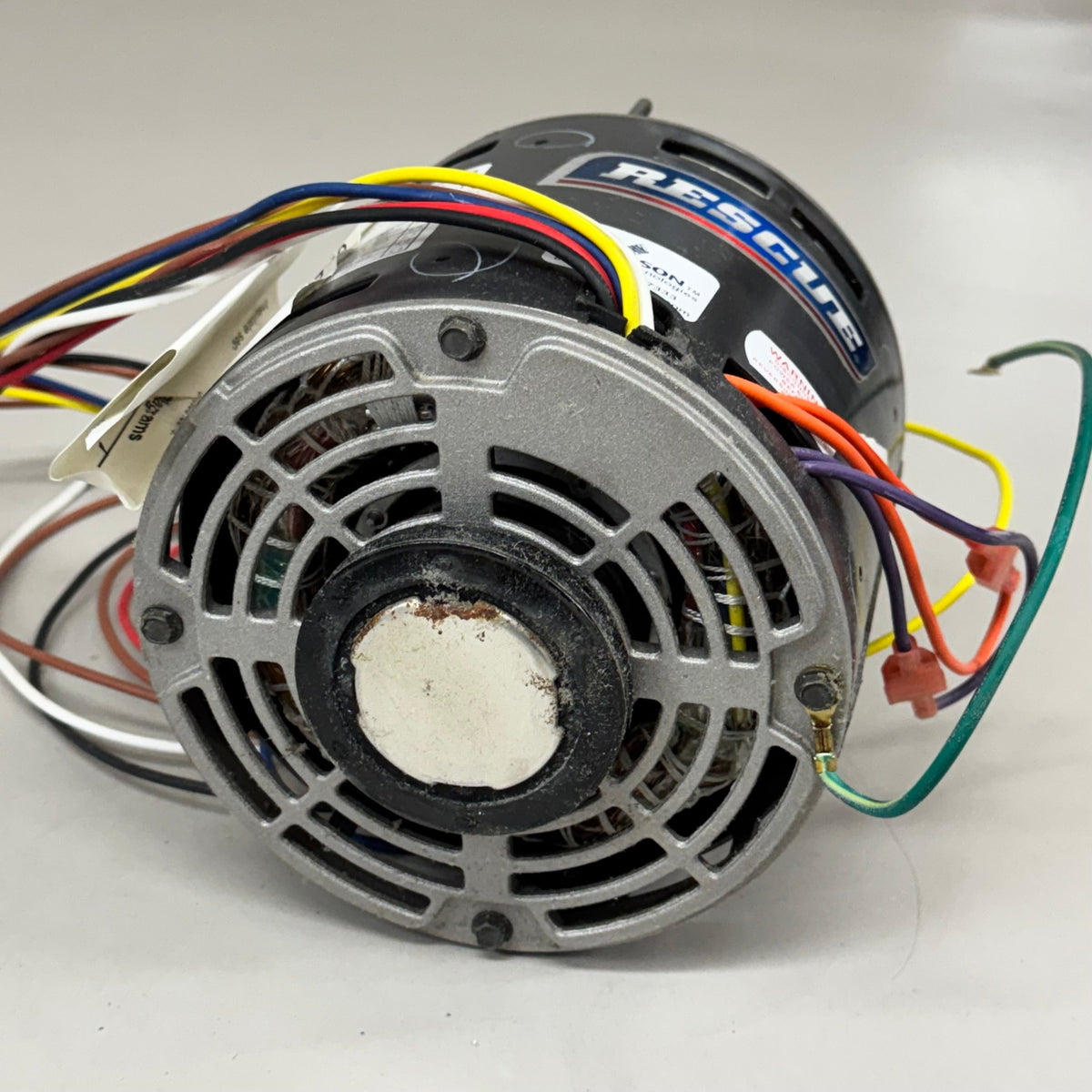 RESCUE EMERSON Motor DD 48frame 1/2-1/6HP For HVAC 1/2"x5" Blue 5460