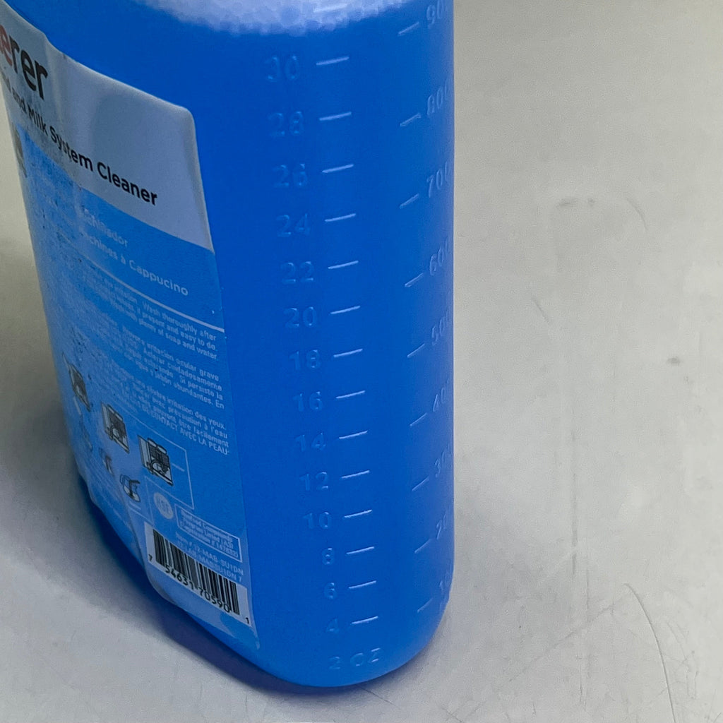 SCHAERER (2 PACK) Steam Wand And Milk System Cleaner OEM  1 L Blue 12-MAB