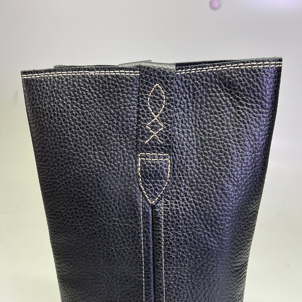 FREE PEOPLE Blaze Pull On Boot Women's Sz 10 Victorian Black Leather 88905880