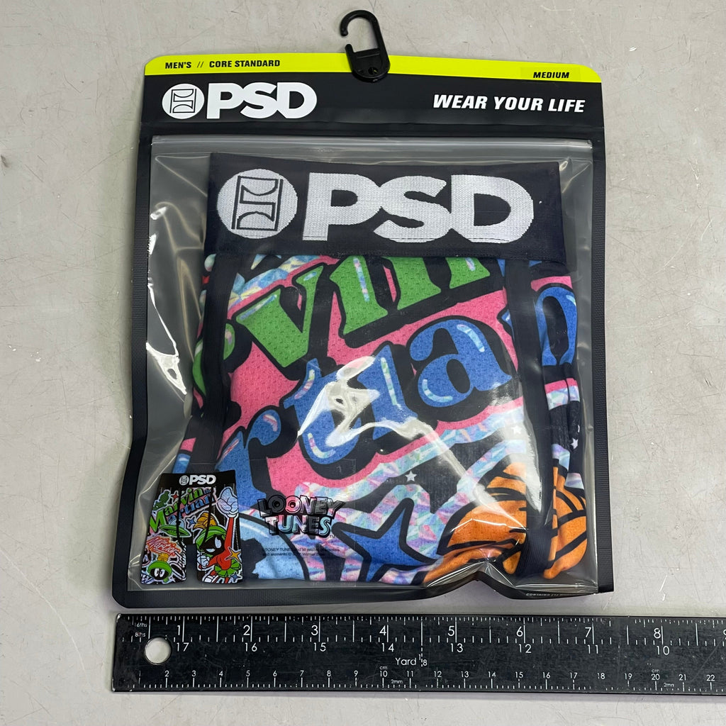 PSD Looney Tunes Marvin The Martian Boxer Briefs Small HOLO MARTIN