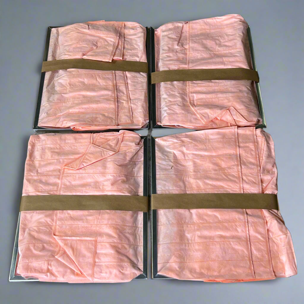 GRAINGER (4 Pcs) Rigid Cell Air Filters Sz 20 x 24 x 15, Light Pink 2JVJ7
