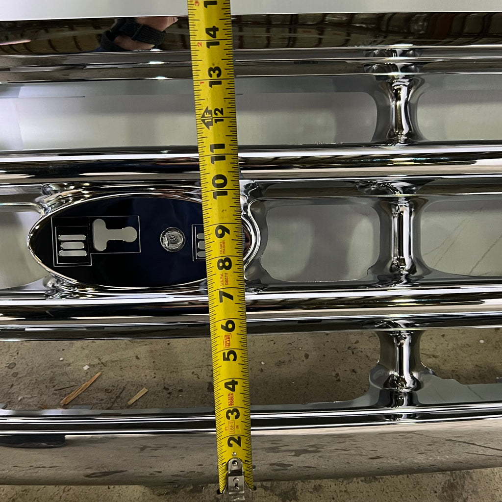 PRO FORTUNE Grille Assembly Sz 48" W x 14.5" H, Chrome F01200417