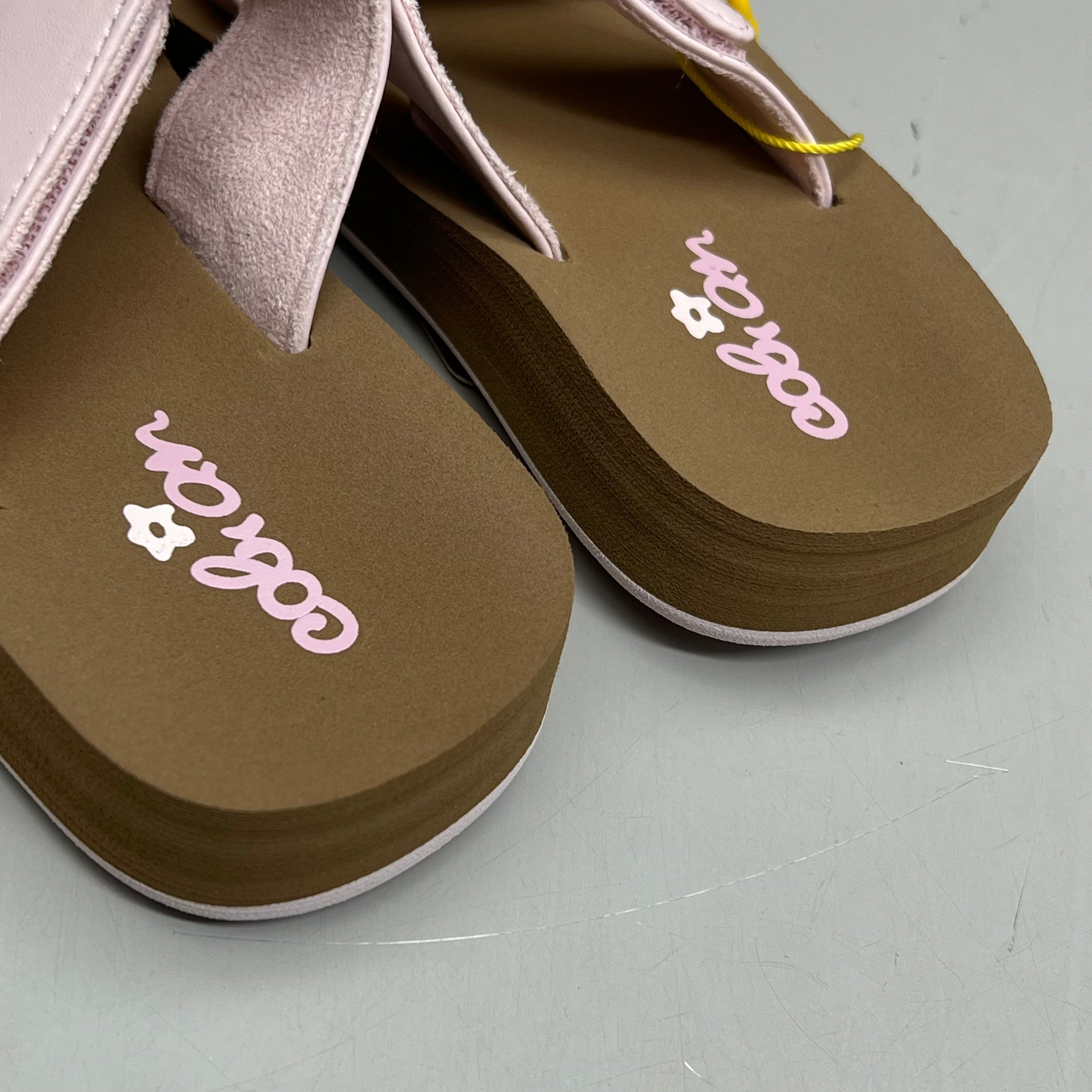 COBIAN Lil' Dana Strap Flower Sandals Kid's Sz 11/12 Pink LDA24-650-11/12