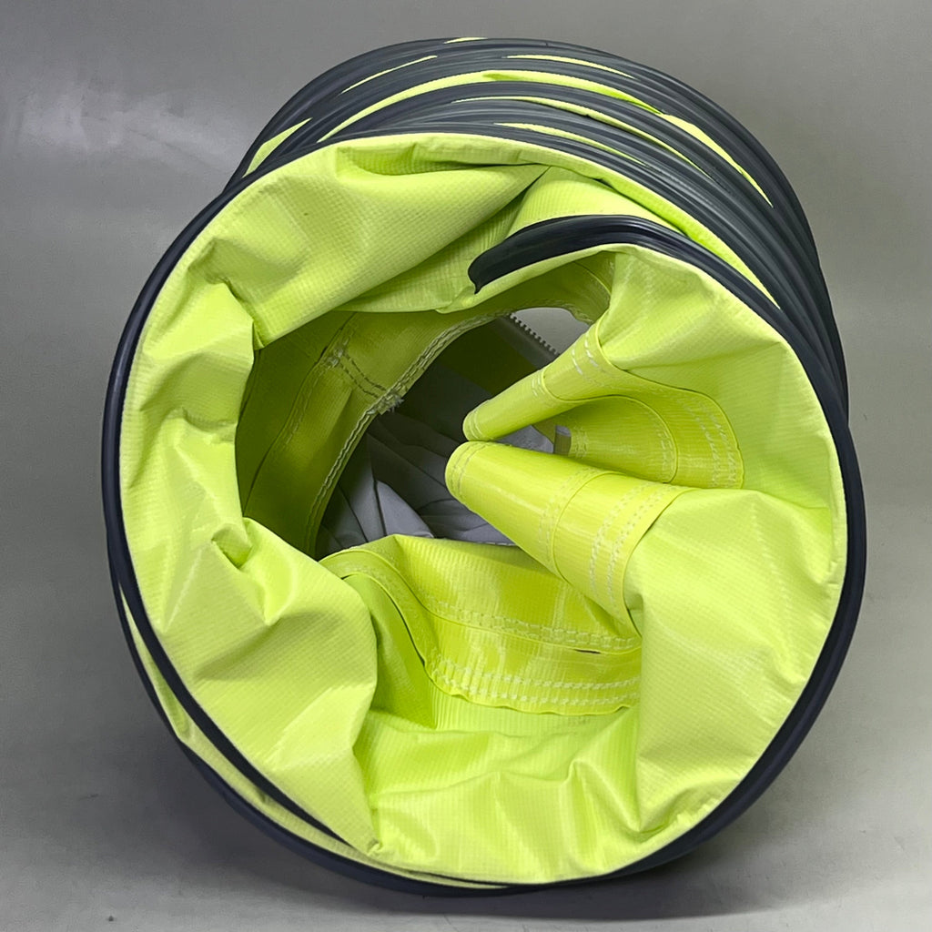 PAGE GSE Flexible Duct Hose Sz 24" L x 16" D, Green & Grey PWZ1410