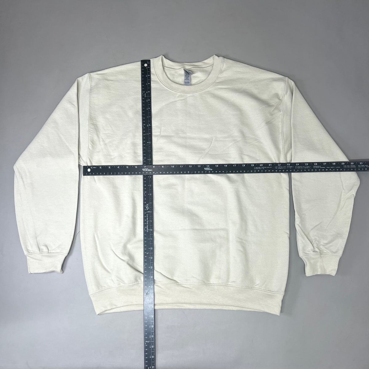 GILDAN (36 PACK) Heavy Blend Crewneck Sweatshirt Men's Sz L Sand G180