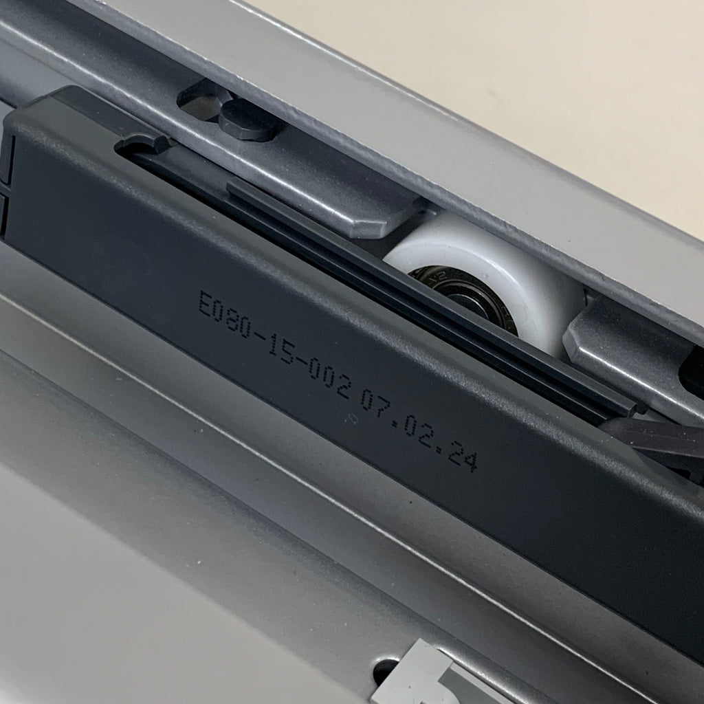 KESSEBOHMER  Door Guides For Extension 90 Degree Titanium Soft Stop 0942359006