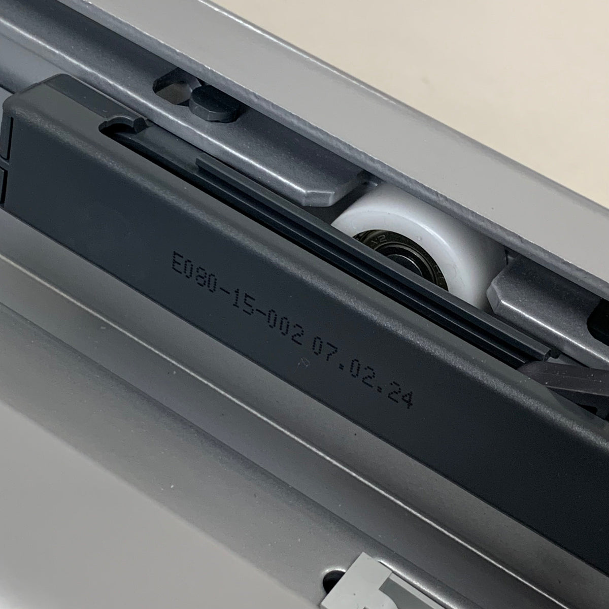 KESSEBOHMER  Door Guides For Extension 90 Degree Titanium Soft Stop 0942359006