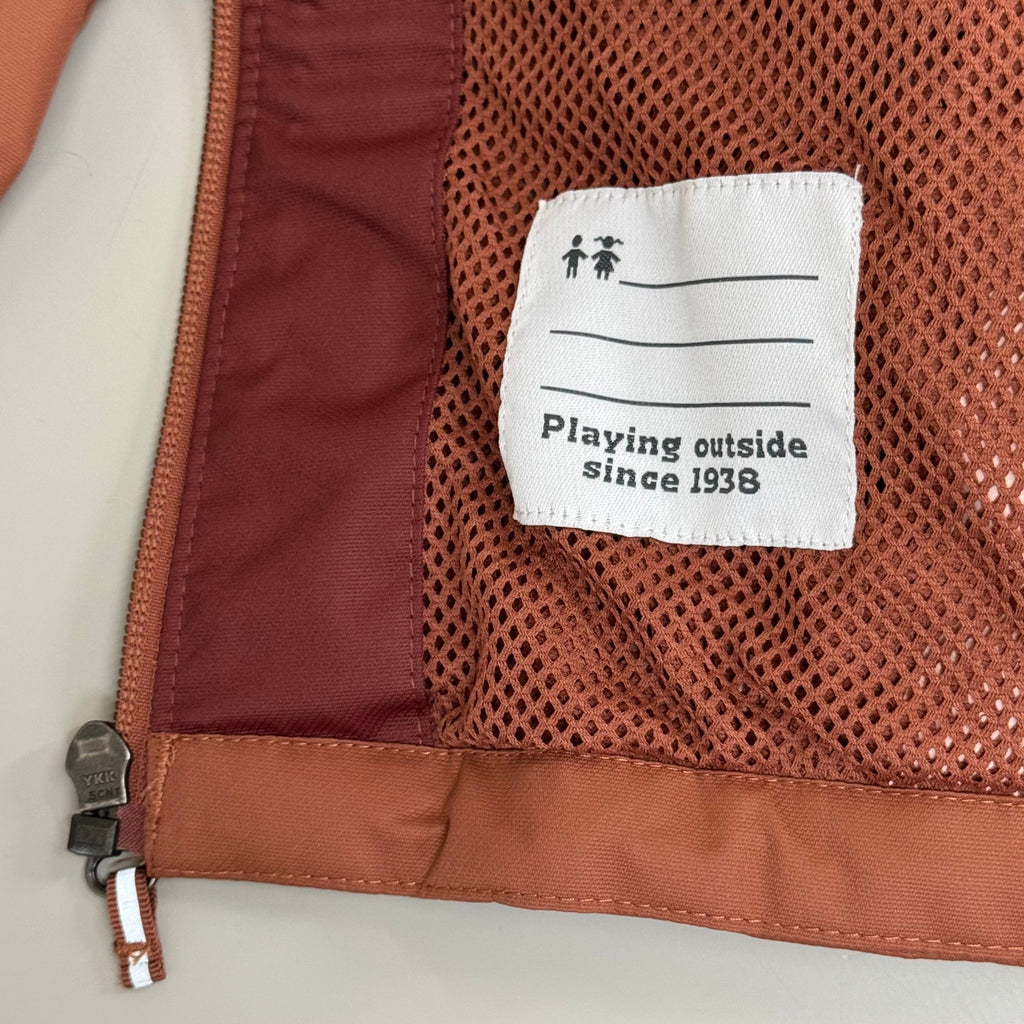 COLUMBIA Hikebound Jacket Waterproof Breathable Omni-Tech Youth XXS Spice Auburn