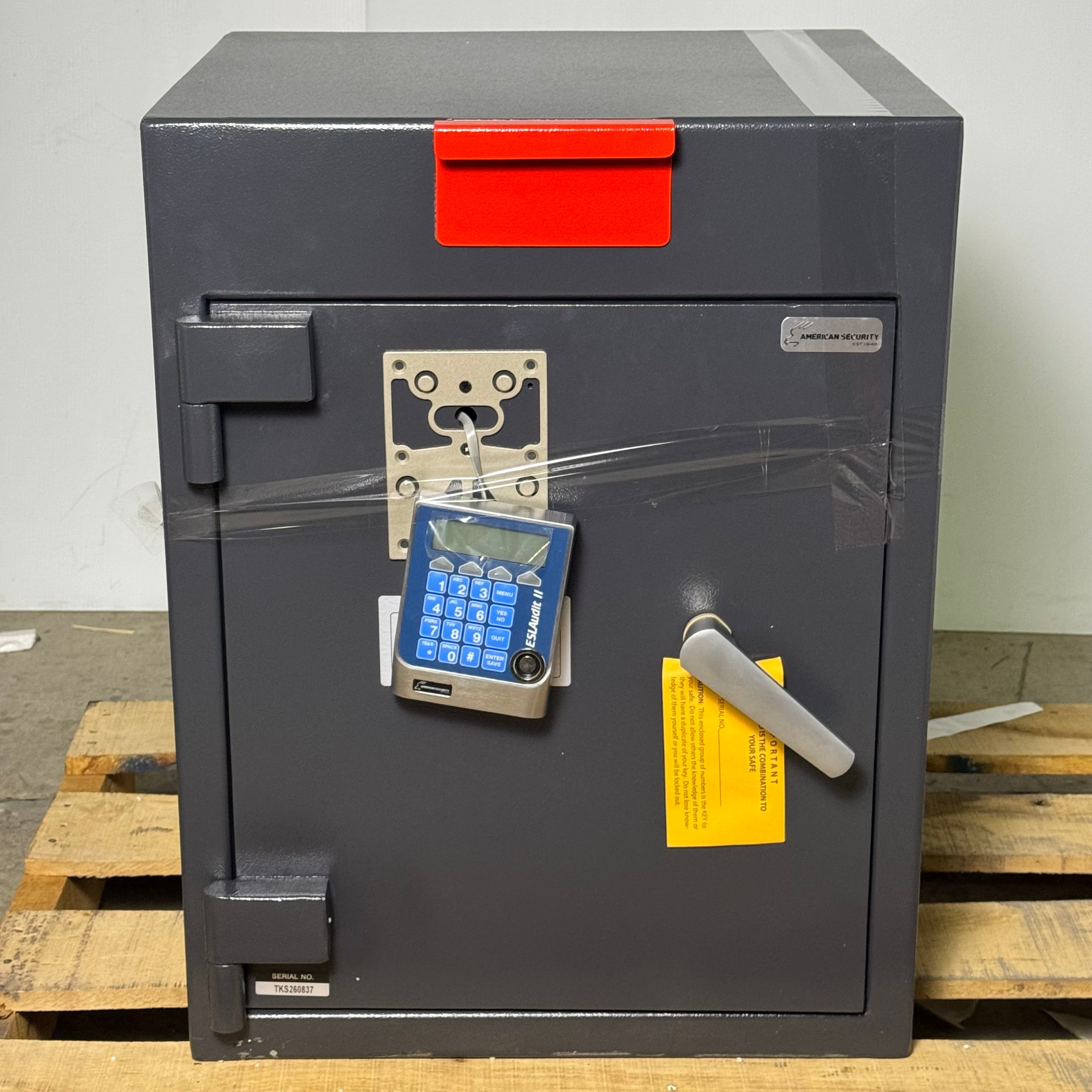 AMERICAN SECURITY Cash Management Safe 26" x 20", Grey JO3760 (New Other)