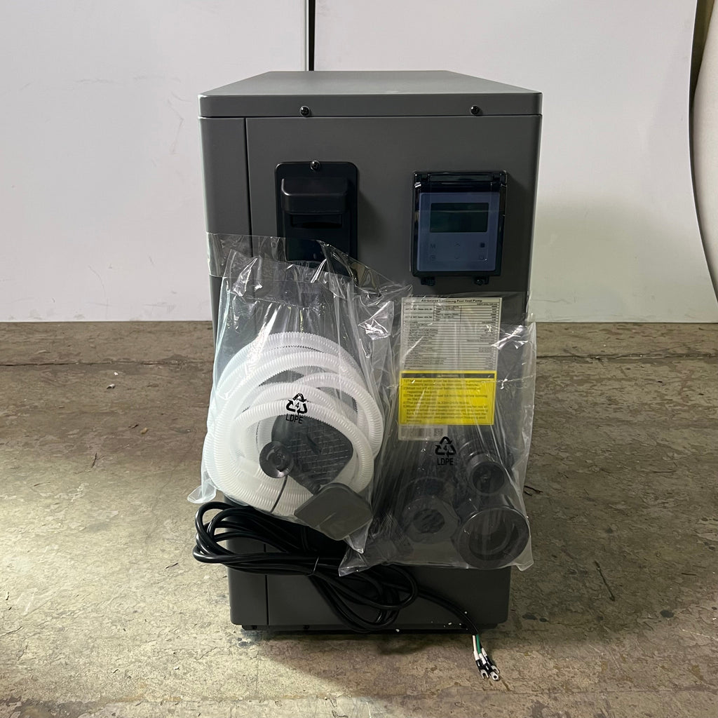 VARPOOLFAYE Air-Source Swimming Pool Heat Pump, Dark Grey KSPF-010L1UR1A2