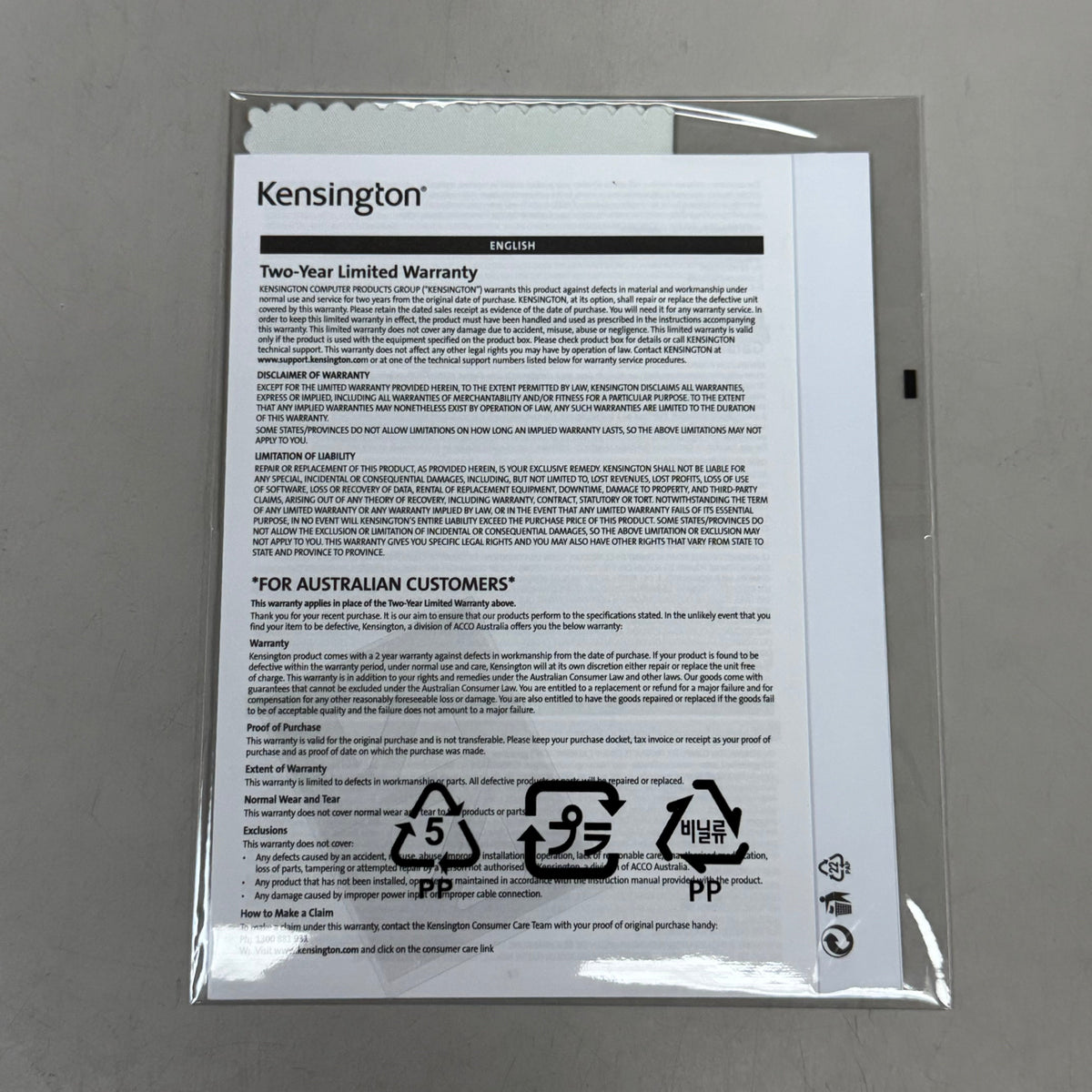 KENSINGTON MagPro Elite Magnetic Privacy Screen for Surface Laptop Device A2203A