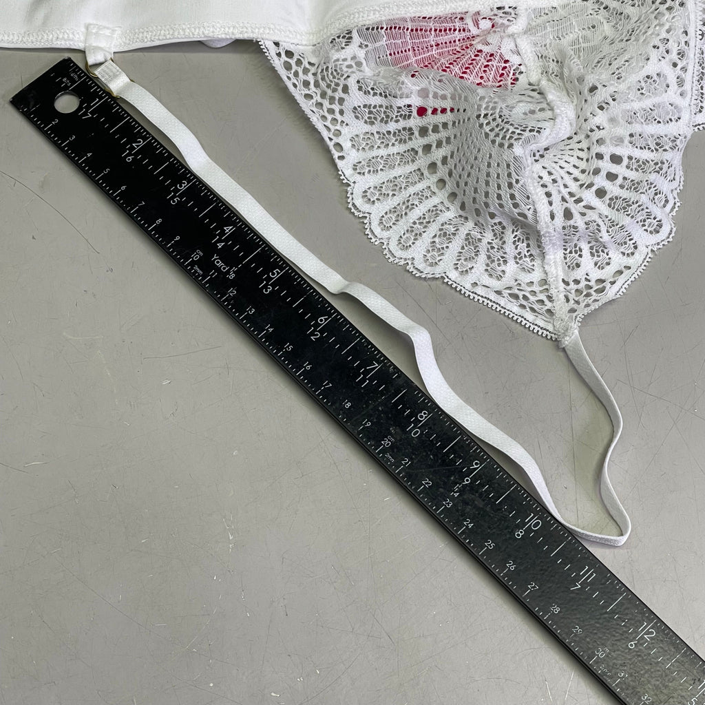 COMMANDO Butter + Lace Bralette Small White GEO500WHT
