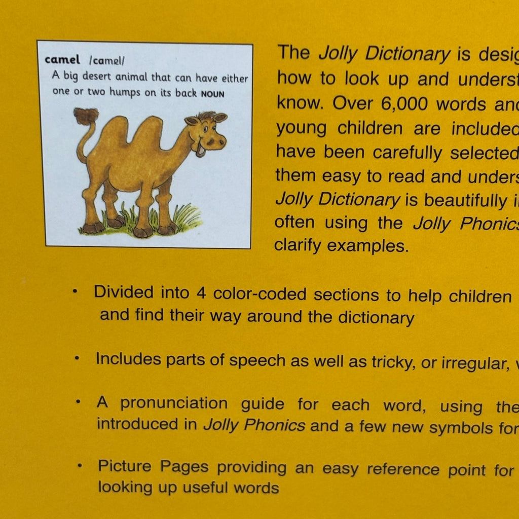 JOLLY PHONICS Jolly Dictionary Learning and Grammar Book